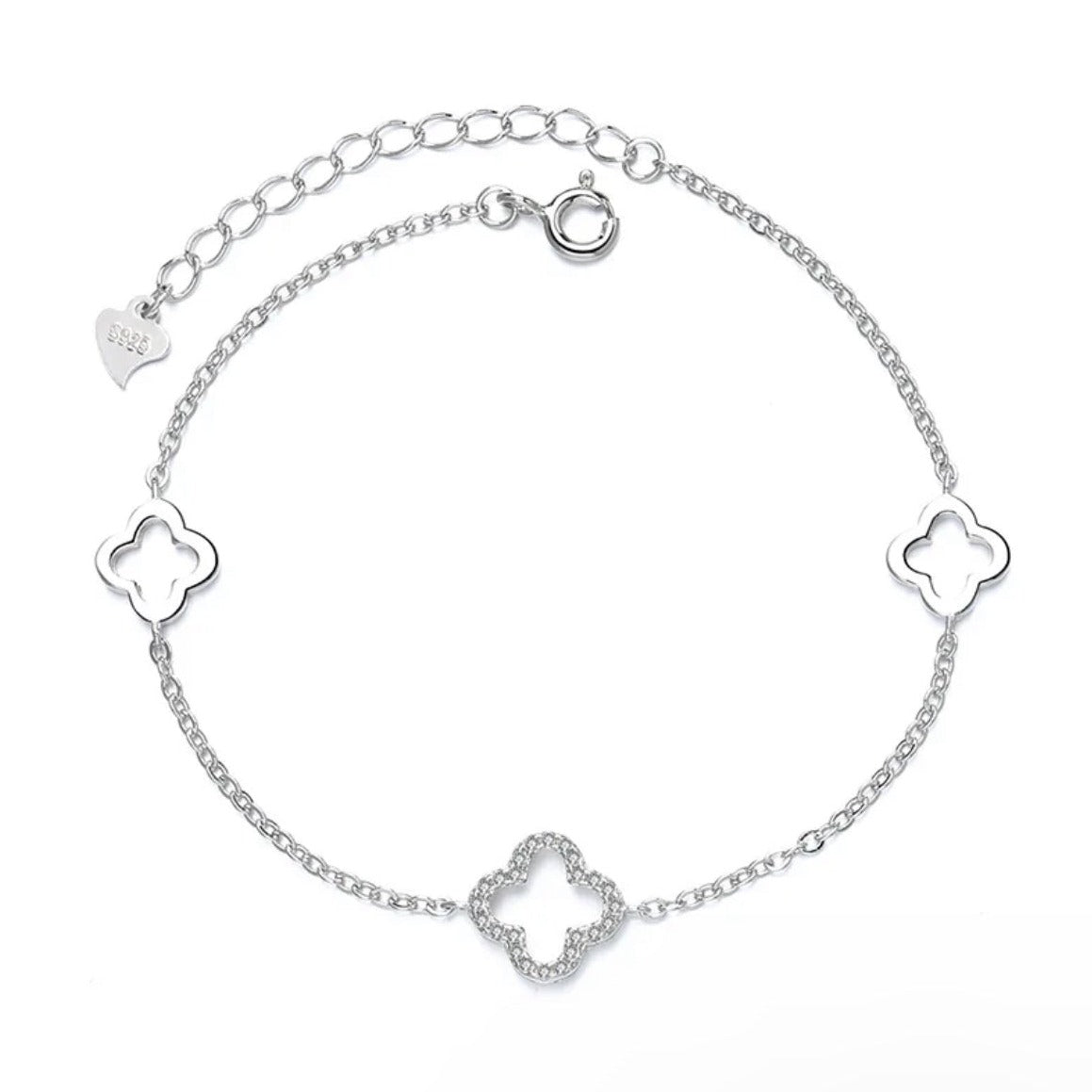 Four Leaf Clover - Bracelet - Elysian Embrace