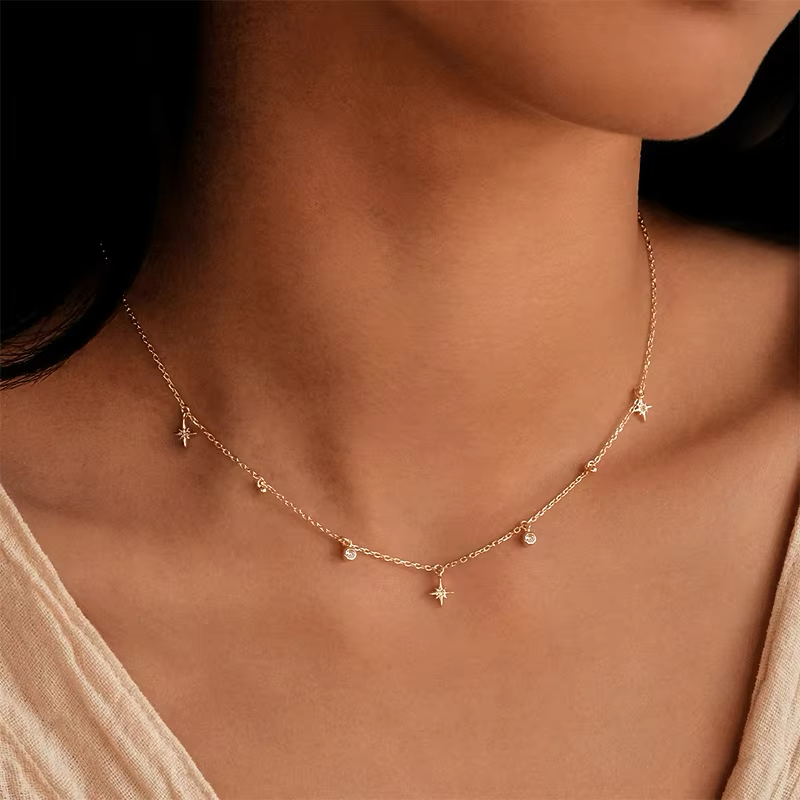 Eternal Star Tennis Choker - Elysian Embrace