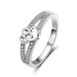 Eternal Love Knot Ring - Elysian Embrace