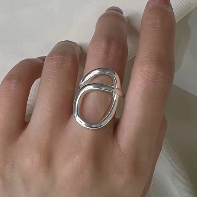 Irregular Coross Ring - Elysian Embrace