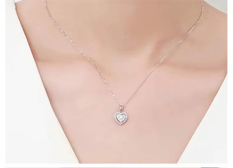 Lovers Heart Necklace - Elysian Embrace