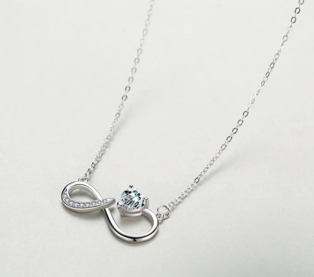 Infinite Sparkle - necklace - Elysian Embrace