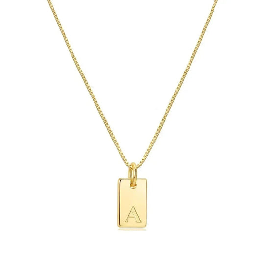 Aurelia Initials - Necklace - Elysian Embrace