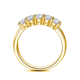 18k Gold Lab-grown Diamond Eternal Radiance Ring - Elysian Embrace