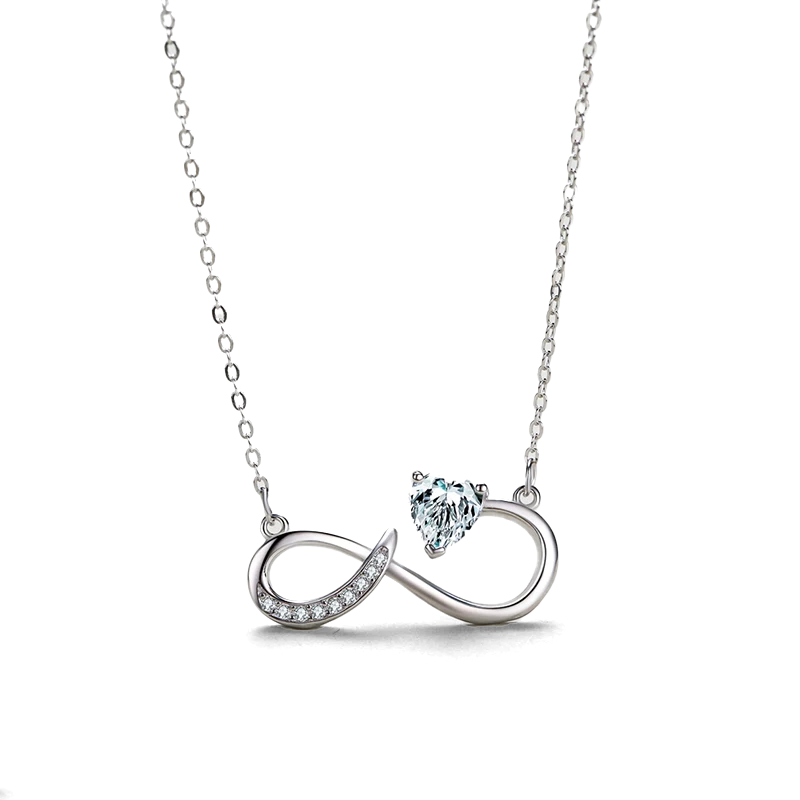 Infinite Sparkle - necklace - Elysian Embrace