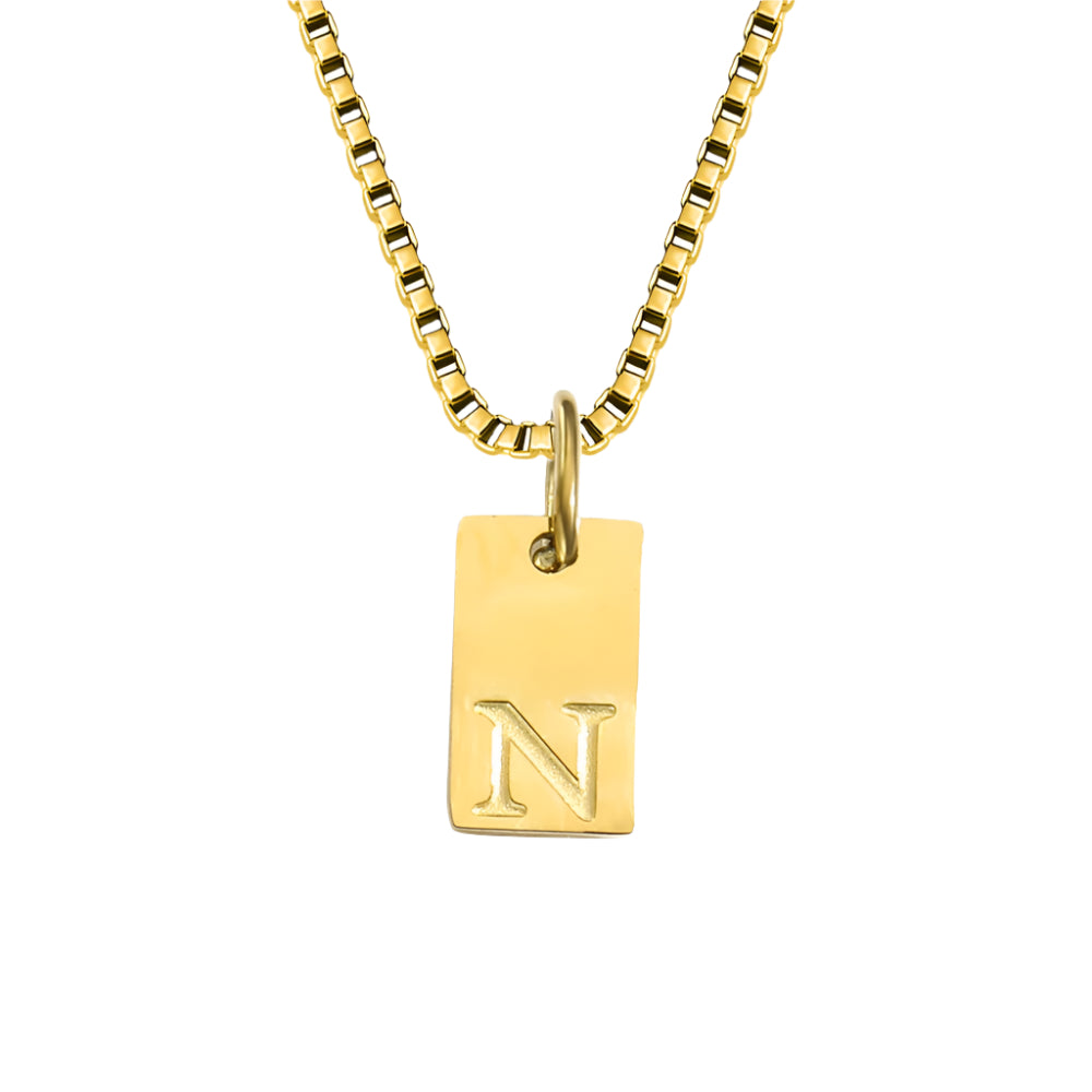 Aurelia Initials - Necklace - Elysian Embrace