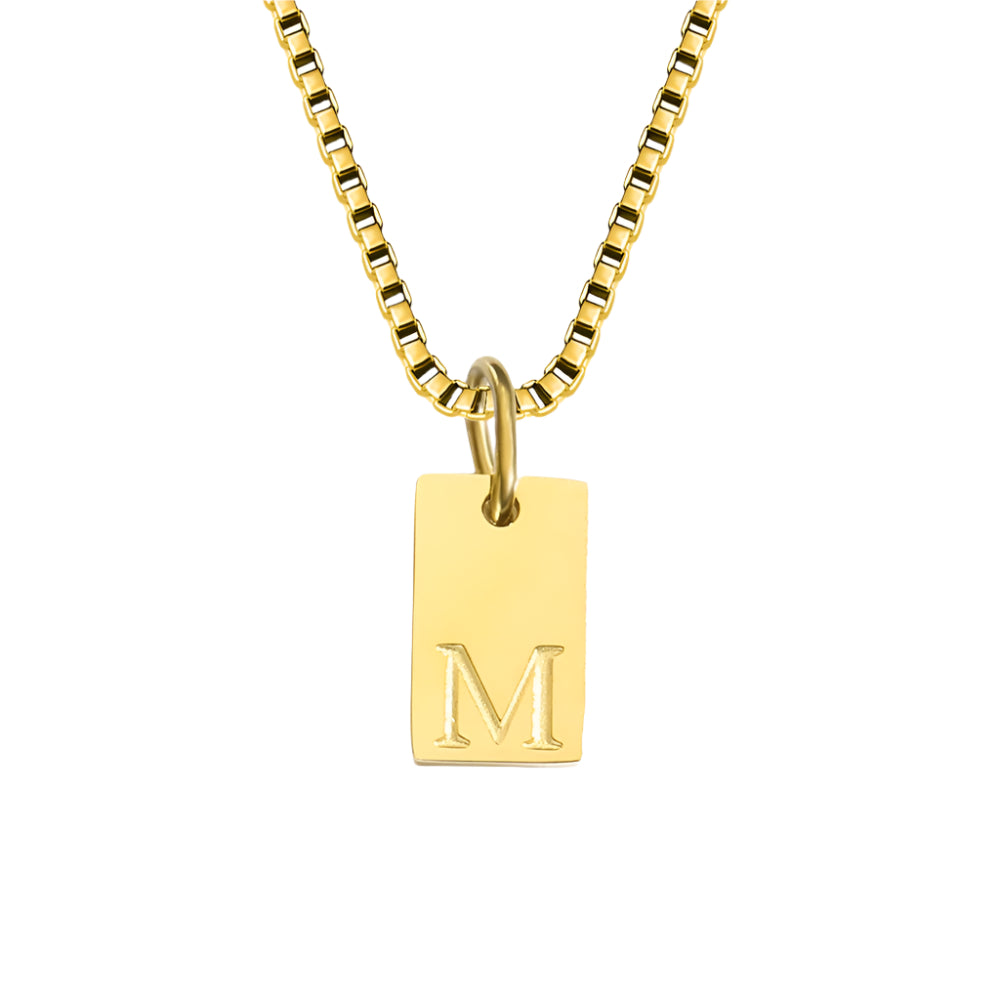 Aurelia Initials - Necklace - Elysian Embrace