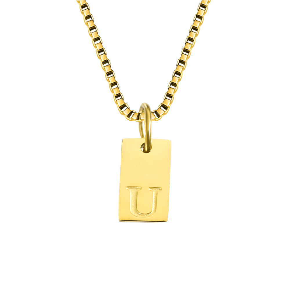 Aurelia Initials - Necklace - Elysian Embrace