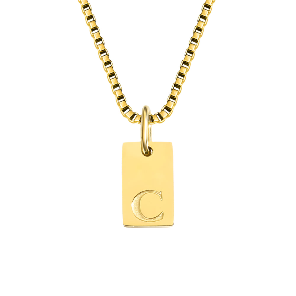 Aurelia Initials - Necklace - Elysian Embrace