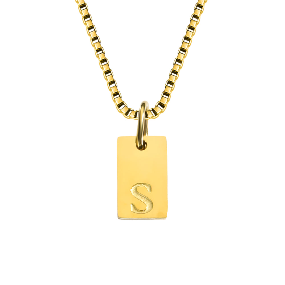 Aurelia Initials - Necklace - Elysian Embrace