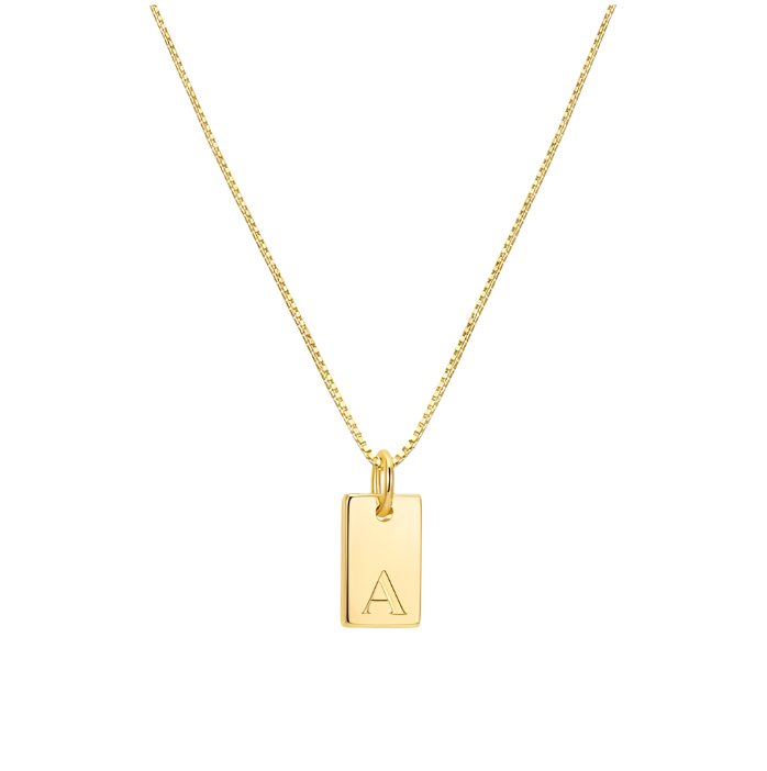 Aurelia Initials - Necklace - Elysian Embrace