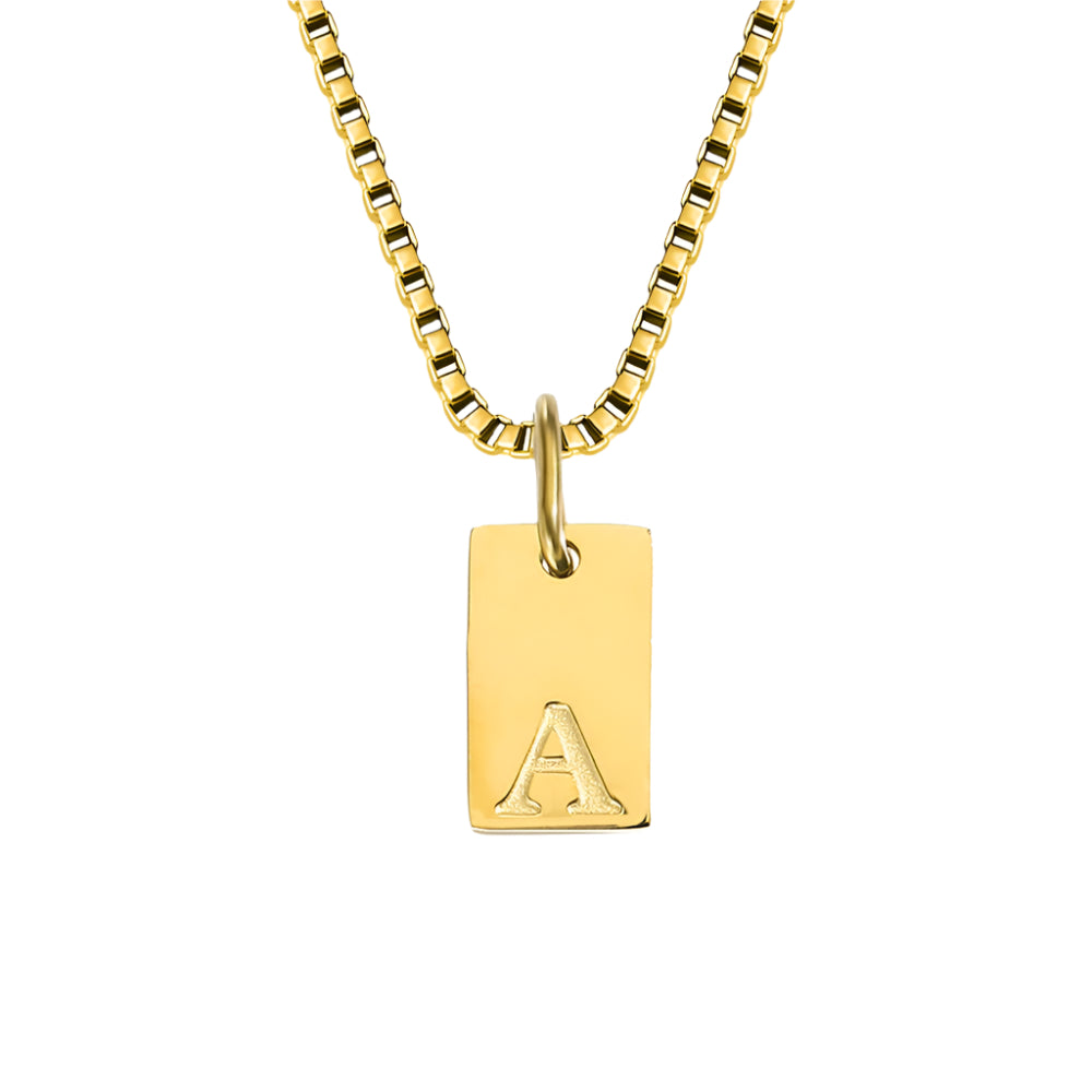 Aurelia Initials - Necklace - Elysian Embrace