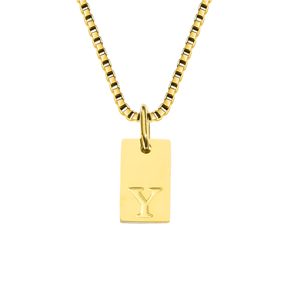 Aurelia Initials - Necklace - Elysian Embrace