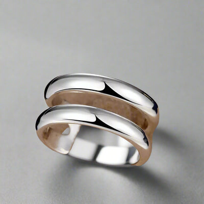 The Embrace Double Classic Ring